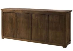 Sideboard Mango 200x45x90 Braun Lackiert RAILWAY #422 -Massivmoebel24 09 312 772 3020 10