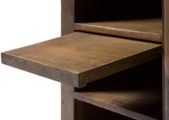 Weinkommode Mango 80x40x82 Braun Lackiert RAILWAY #440 -Massivmoebel24 09 312 772 3031 05