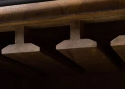 Weinkommode Mango 80x40x82 Braun Lackiert RAILWAY #440 -Massivmoebel24 09 312 772 3031 06