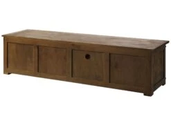 TV-Board Mango 200x55x50 Braun Lackiert RAILWAY #451 -Massivmoebel24 09 312 772 3038 10