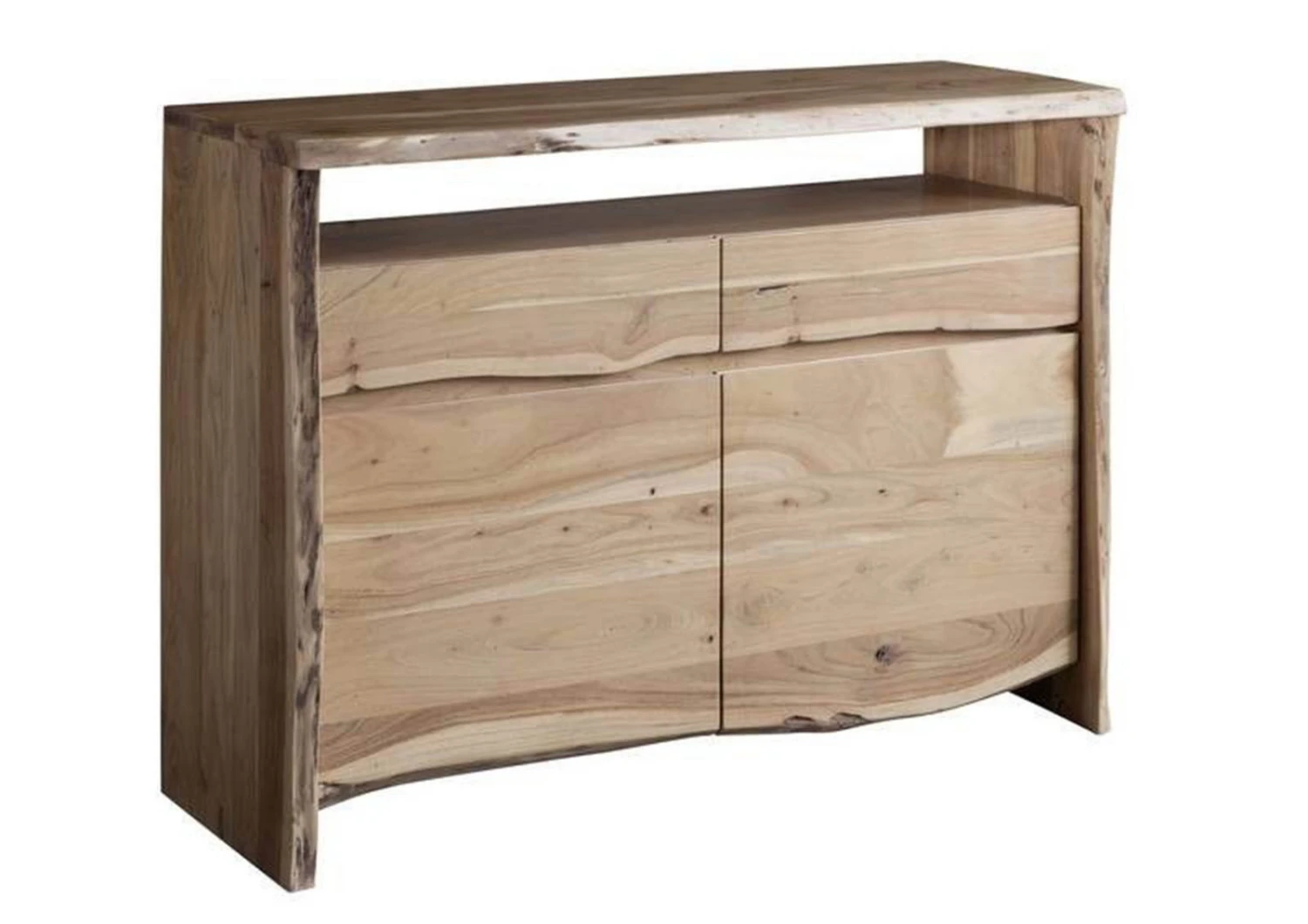 Credenza In Legno Di Acacia 131x45x96 Acacia Naturale Laccato PURE ACACIA #103 9 Credenza In Legno Di Acacia 131x45x96 Acacia Naturale Laccato PURE ACACIA #103 - immagine 7