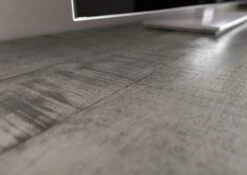 Mobile TV In Legno Di Mango 190x40x60 Grigio Scuro Laccato HEAVY INDUSTRY #131 -Massivmoebel24 09 313 677 0131 7