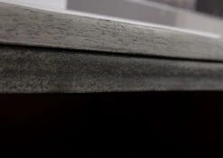 Mobile TV In Legno Di Mango 170x40x60 Grigio Scuro Laccato HEAVY INDUSTRY #133 -Massivmoebel24 09 313 677 0133 7