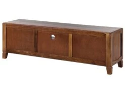 ANCONA #210 Mobile TV In Legno Di Sheesham - Laccato / Marrone Scuro 175x45x55 -Massivmoebel24 09 313 699 2010 10