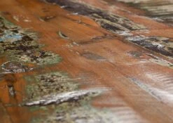 NATURE OF SPIRIT #135 Mobile TV In Legno Riciclato  Laccato / Multicolore 150x50x50 -Massivmoebel24 09 313 700 0035 06