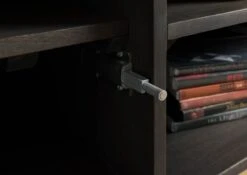 Mobile TV In Legno Di Mango 190x45x50 Grigio Scuro Oliato DIAMOND #105 -Massivmoebel24 09 313 760 0005 5