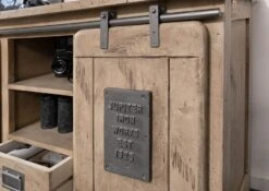 Credenza In Legno Di Mango 128x45x70 Sbiancato Laccato RAILWAY #302 17 Credenza In Legno Di Mango 128x45x70 Sbiancato Laccato RAILWAY #302 -Massivmoebel24 09 313 772 2003 7