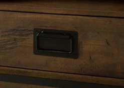 TV-Board Mango 160x45x50 Braun Lackiert RAILWAY #401 -Massivmoebel24 09 313 772 3002 05