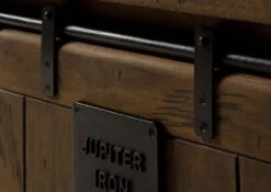 TV-Board Mango 160x45x50 Braun Lackiert RAILWAY #401 -Massivmoebel24 09 313 772 3002 06