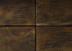 TV-Board Mango 260x50x60 Braun Lackiert RAILWAY #455 -Massivmoebel24 09 313 772 3055 07