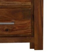 METRO LIFE #120 Cassettiera In Legno Di Sheesham - Laccato / Life honey 50x40x120 -Massivmoebel24 09 320 520 1020 2