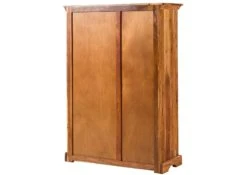 Vetrina In Legno Di Acacia 110x45x155 Miele Dorato Laccato OXFORD #0425 21 Vetrina In Legno Di Acacia 110x45x155 Miele Dorato Laccato OXFORD #0425 -Massivmoebel24 09 320 610 4724 11