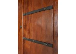 Vetrina In Legno Di Acacia 110x45x155 Nougat Laccato OXFORD #425 13 Vetrina In Legno Di Acacia 110x45x155 Nougat Laccato OXFORD #425 -Massivmoebel24 09 320 620 4724 5