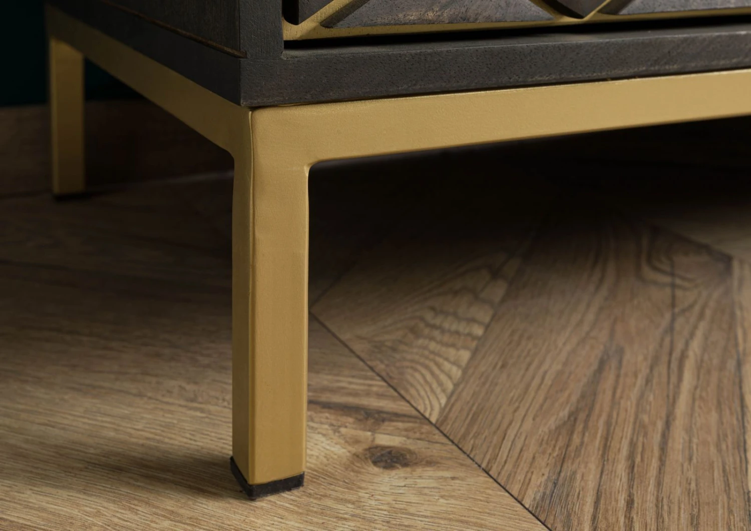 Vetrina In Legno Di Mango 98,5x40x200 Grigio Scuro Oliato DIAMOND #115 7 Vetrina In Legno Di Mango 98,5x40x200 Grigio Scuro Oliato DIAMOND #115 - immagine 5