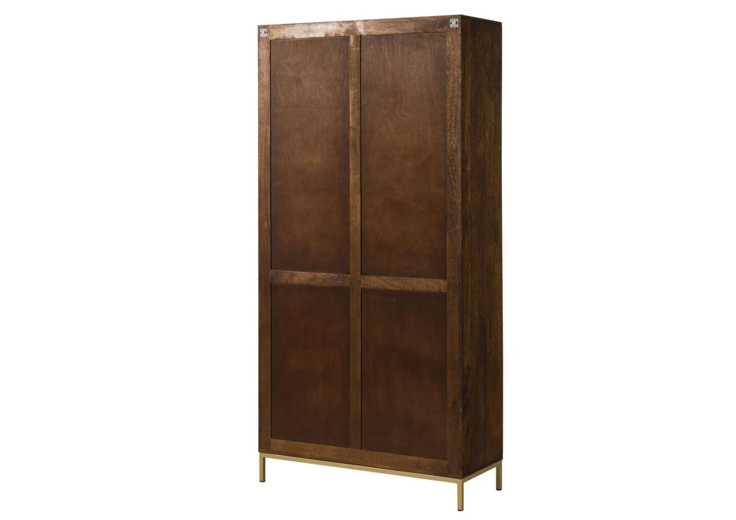 Vetrina In Legno Di Mango 98,5x40x200 Marrone Oliato DIAMOND #215 12 Vetrina In Legno Di Mango 98,5x40x200 Marrone Oliato DIAMOND #215 - immagine 10