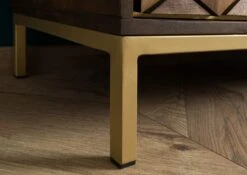 Vetrina In Legno Di Mango 98,5x40x200 Marrone Oliato DIAMOND #215 16 Vetrina In Legno Di Mango 98,5x40x200 Marrone Oliato DIAMOND #215 -Massivmoebel24 09 320 760 1015 5