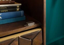 Vetrina In Legno Di Mango 63x40x200 Oliato Marrone DIAMOND #216 17 Vetrina In Legno Di Mango 63x40x200 Oliato Marrone DIAMOND #216 -Massivmoebel24 09 320 760 1016 06