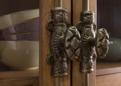 Buffet In Legno Di Mango 204x50x210 Oliato Beige TOULOUSE #03 -Massivmoebel24 09 322 188 0003 05