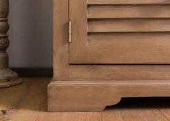 Buffet In Legno Di Mango 204x50x210 Oliato Beige TOULOUSE #03 -Massivmoebel24 09 322 188 0003 06