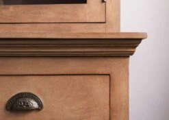 Buffet In Legno Di Mango 204x50x210 Oliato Beige TOULOUSE #03 -Massivmoebel24 09 322 188 0003 07