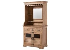 Mobile Bar Mango 98x51x190 Oliato Beige TOULOUSE #05 -Massivmoebel24 09 322 188 0005 09
