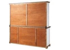 Buffet In Legno Di Mango 204x50x210 Laccato Bianco TOULOUSE #103 -Massivmoebel24 09 322 188 1003 10