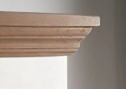 Buffet In Legno Di Mango 106x60x196 Laccato Bianco TOULOUSE #104 -Massivmoebel24 09 322 188 1004 07