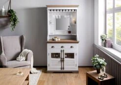 Mobile Bar Mango 98x51x190 Laccato Bianco TOULOUSE #105