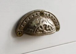 Mobile Bar Mango 98x51x190 Laccato Bianco TOULOUSE #105 -Massivmoebel24 09 322 188 1005 06