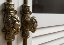 Mobile Bar Mango 98x51x190 Laccato Bianco TOULOUSE #105 -Massivmoebel24 09 322 188 1005 07