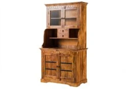 OXFORD #0510 Mobile Dispensa In Legno Di Acacia - Laccato / Miele 106x60x196 20 OXFORD #0510 Mobile Dispensa In Legno Di Acacia - Laccato / Miele 106x60x196 -Massivmoebel24 09 322 610 0P33 9