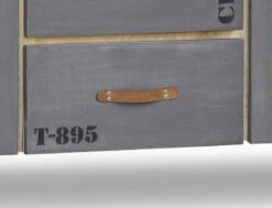 Credenza In Legno Di Mango 145x40x85 Mango Naturale Stampato FACTORY #132 -Massivmoebel24 09 330 559 0132 5