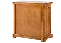 OXFORD #0446 Credenza In Legno Di Acacia - Laccato / Miele 87x50x87 -Massivmoebel24 09 330 610 0009 11