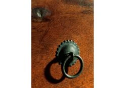 OXFORD #501 Cassettiera In Legno Di Acacia - Laccato / Nougat 33x31x74 -Massivmoebel24 09 330 620 00P1 5