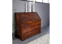 OXFORD #515 Scrivania In Legno Di Acacia - Laccato / Nougat 107x50x100