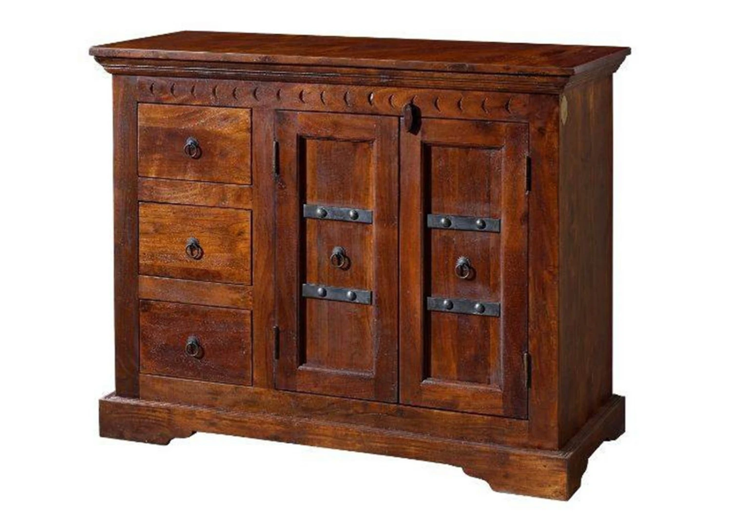 OXFORD #408 Credenza In Legno Di Acacia - Laccato / Nougat 106x50x85 10 OXFORD #408 Credenza In Legno Di Acacia - Laccato / Nougat 106x50x85 - immagine 8