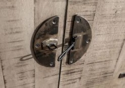 TOKYO #204 Comó In Legno Di Mango E Ferro - Laccato / Marrone 90x40x85 15 TOKYO #204 Comó In Legno Di Mango E Ferro - Laccato / Marrone 90x40x85 -Massivmoebel24 09 330 678 2004 5