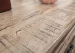 TOKYO #205 Cassettiera In Legno Di Mango E Ferro -laccato / Marrone 70x40x89 -Massivmoebel24 09 330 678 2005 7