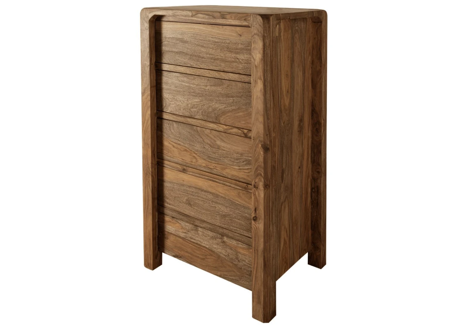 BUENO #1003 Cassettiera In Legno Di Sheesham - Oliato / Marrone 60x50x120 11 BUENO #1003 Cassettiera In Legno Di Sheesham - Oliato / Marrone 60x50x120 - immagine 9