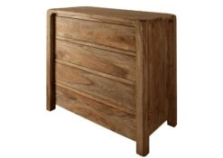 BUENO #1004 Cassettiera In Legno Di Sheesham - Oliato / Marrone 96x50x90 -Massivmoebel24 09 330 679 1004 9