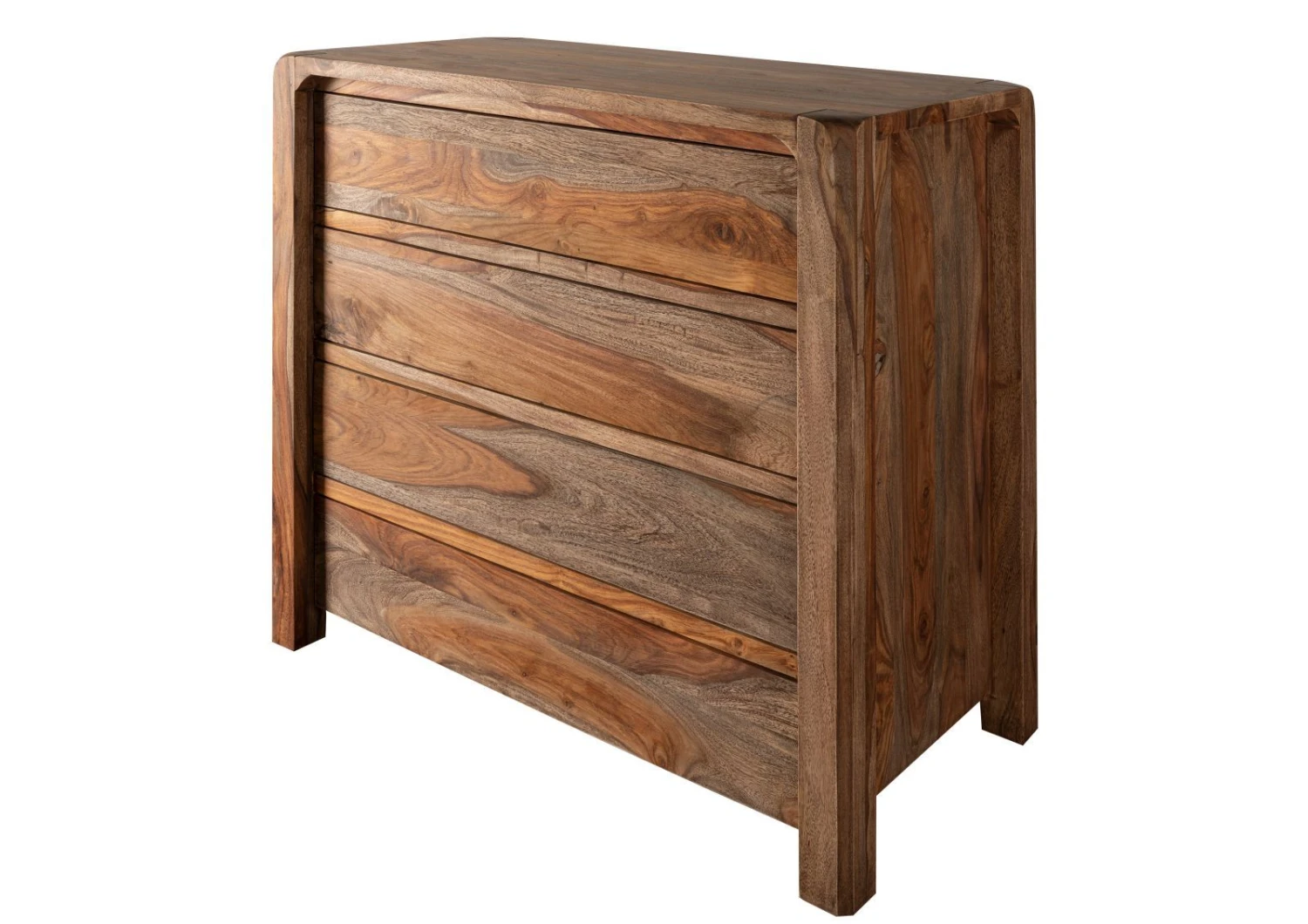 BUENO #2004 Cassettiera In Legno Di Sheesham - Oliato / Grigio 96x50x90 11 BUENO #2004 Cassettiera In Legno Di Sheesham - Oliato / Grigio 96x50x90 - immagine 9