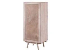 MOSAYK #208 Comò In Legno Di Acacia - Laccato / Bianco 53x42x128 19 MOSAYK #208 Comò In Legno Di Acacia - Laccato / Bianco 53x42x128 -Massivmoebel24 09 330 689 0208 11