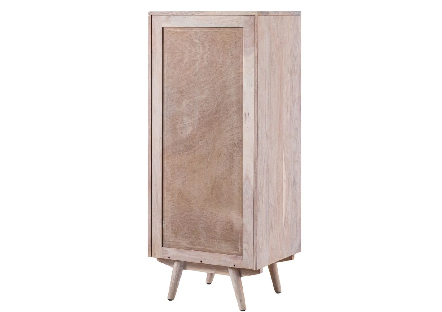 MOSAYK #208 Comò In Legno Di Acacia - Laccato / Bianco 53x42x128 11 MOSAYK #208 Comò In Legno Di Acacia - Laccato / Bianco 53x42x128 - immagine 9