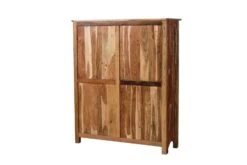 NATURE OF SPIRIT #60 Comò In Legno Riciclato - Laccato / Multicolore 125x40x150 -Massivmoebel24 09 330 700 5158 10