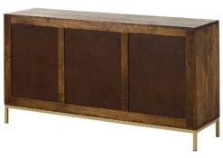 Credenza In Legno Di Mango 145x40x77 Marrone Oliato DIAMOND #207 21 Credenza In Legno Di Mango 145x40x77 Marrone Oliato DIAMOND #207 -Massivmoebel24 09 330 760 1007 11