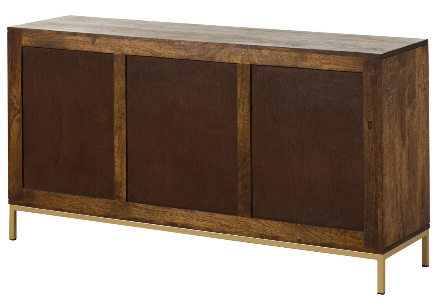 Credenza In Legno Di Mango 145x40x77 Marrone Oliato DIAMOND #207 12 Credenza In Legno Di Mango 145x40x77 Marrone Oliato DIAMOND #207 - immagine 10