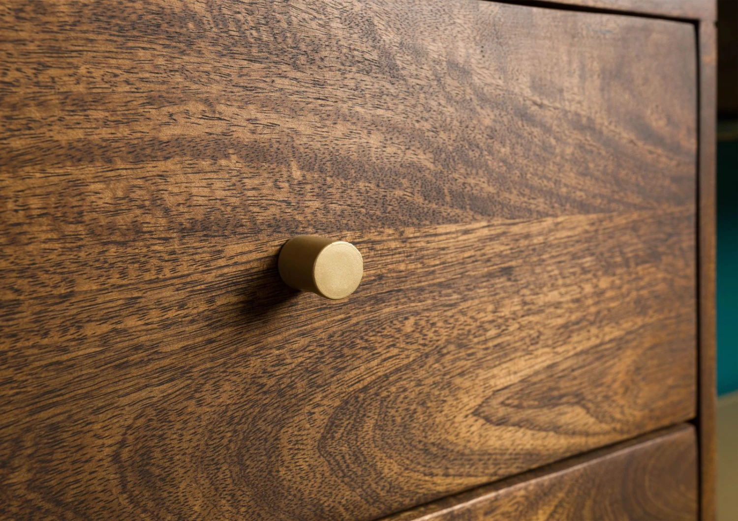 Credenza In Legno Di Mango 145x40x77 Marrone Oliato DIAMOND #207 7 Credenza In Legno Di Mango 145x40x77 Marrone Oliato DIAMOND #207 - immagine 5