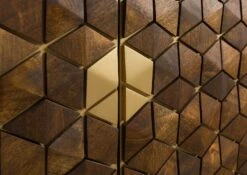 Credenza In Legno Di Mango 145x40x77 Marrone Oliato DIAMOND #207 17 Credenza In Legno Di Mango 145x40x77 Marrone Oliato DIAMOND #207 -Massivmoebel24 09 330 760 1007 6