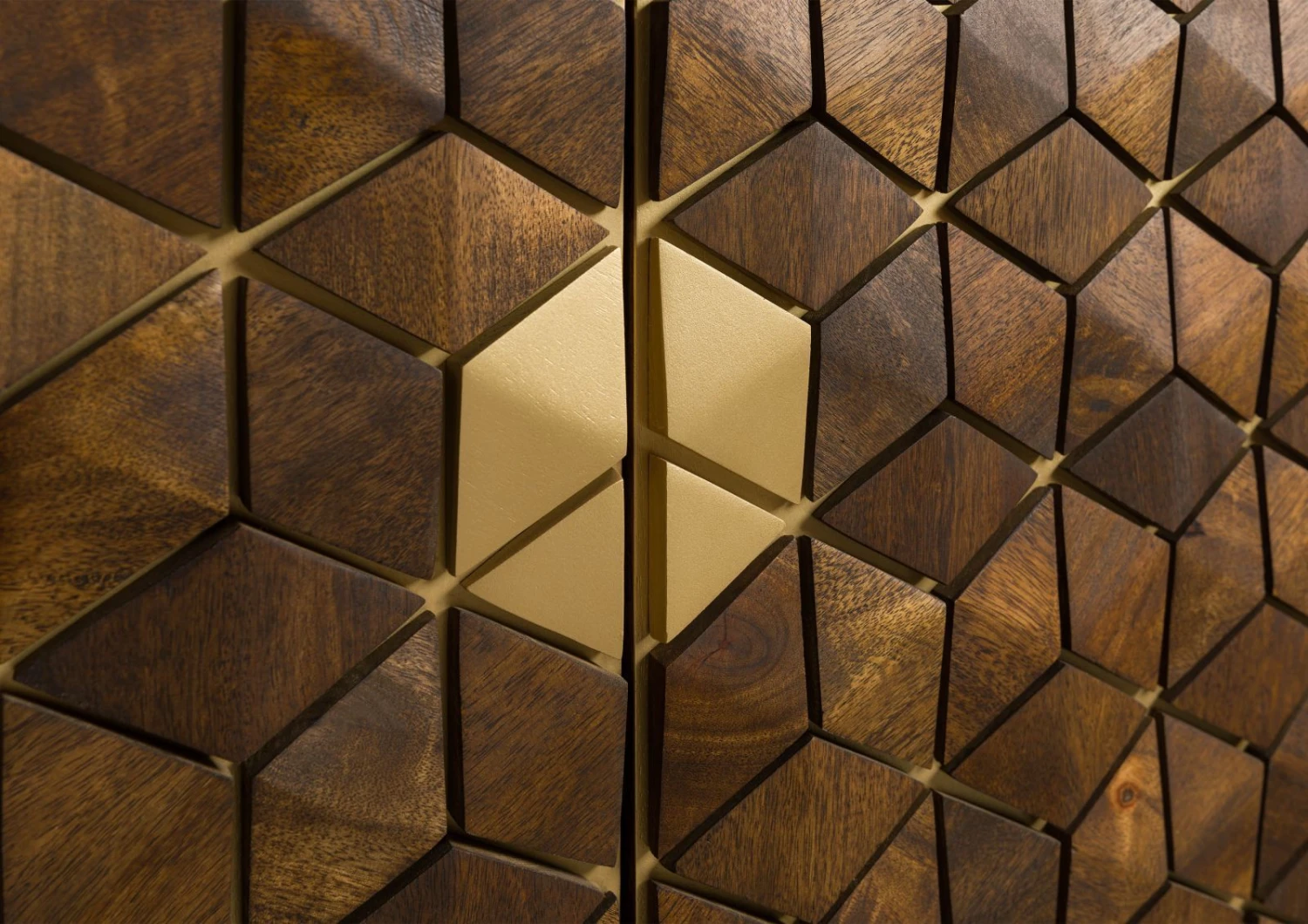 Credenza In Legno Di Mango 145x40x77 Marrone Oliato DIAMOND #207 8 Credenza In Legno Di Mango 145x40x77 Marrone Oliato DIAMOND #207 - immagine 6