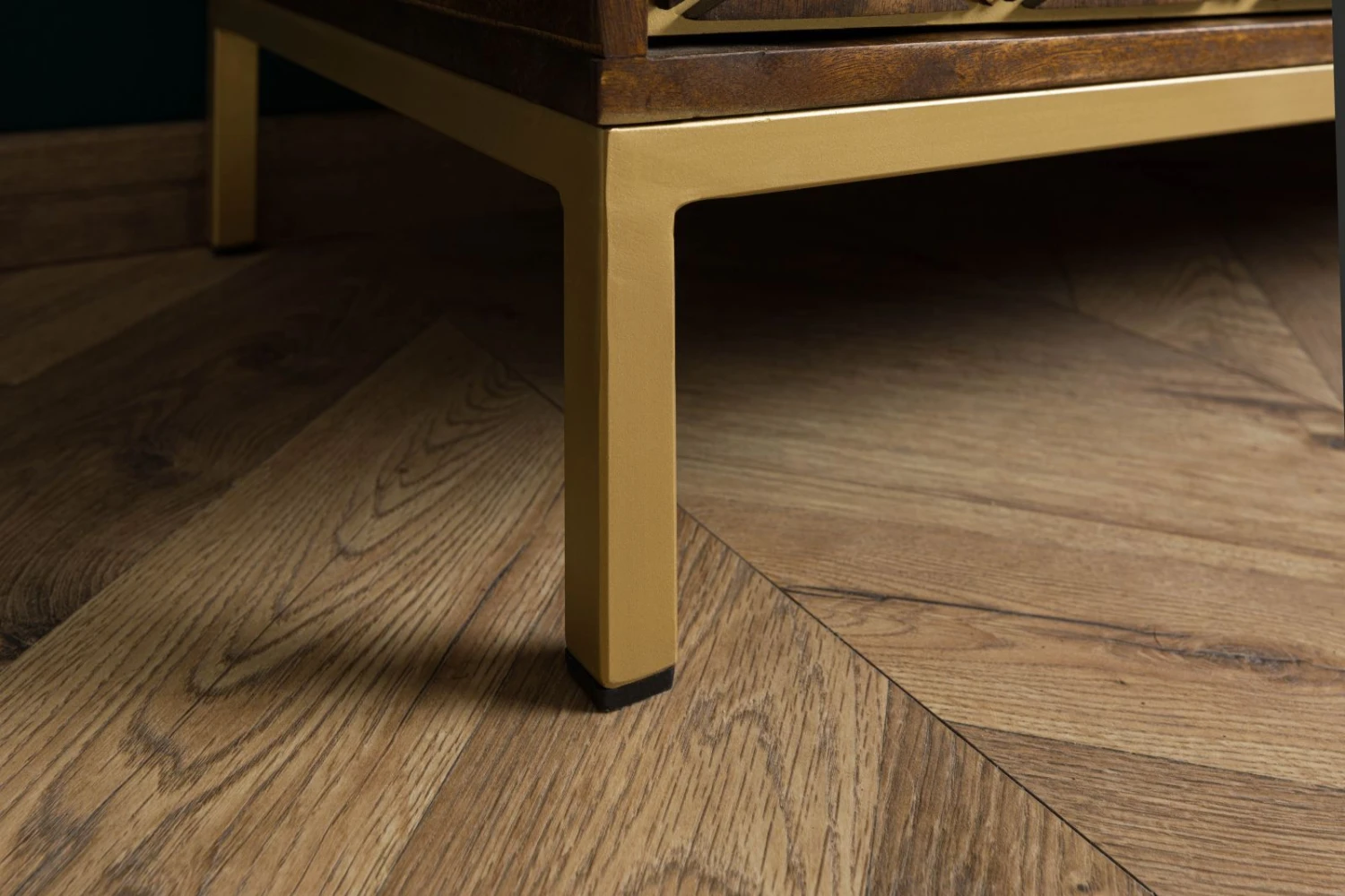 Credenza In Legno Di Mango 145x40x77 Marrone Oliato DIAMOND #207 9 Credenza In Legno Di Mango 145x40x77 Marrone Oliato DIAMOND #207 - immagine 7